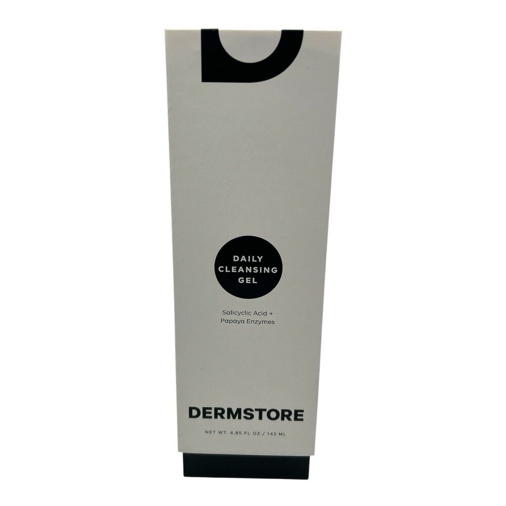 Dermstore Collection Daily Cleansing Gel Salicylic Acid Papaya Enzymes 4.85 oz